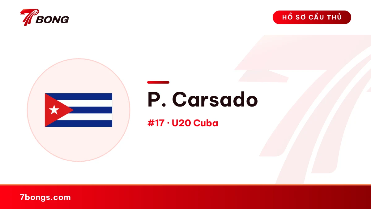 P. Carsado — U20 Cuba