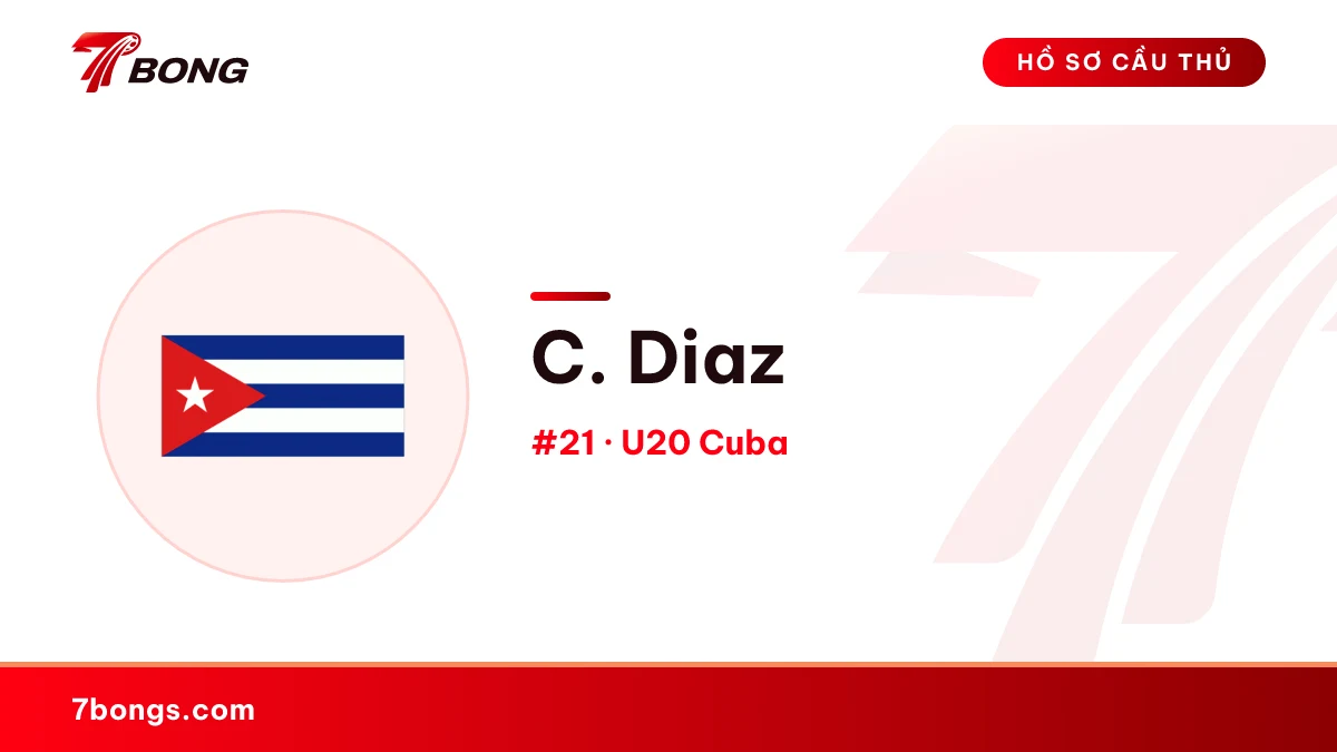 C. Diaz — U20 Cuba