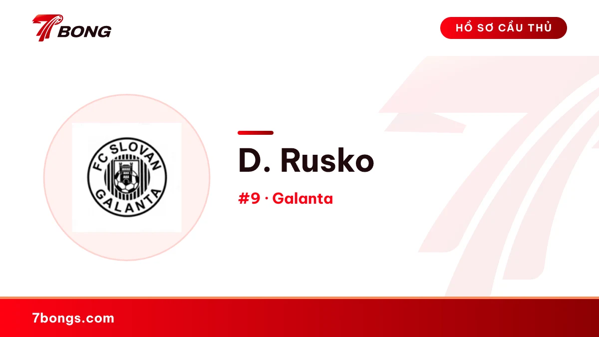 D. Rusko — Galanta