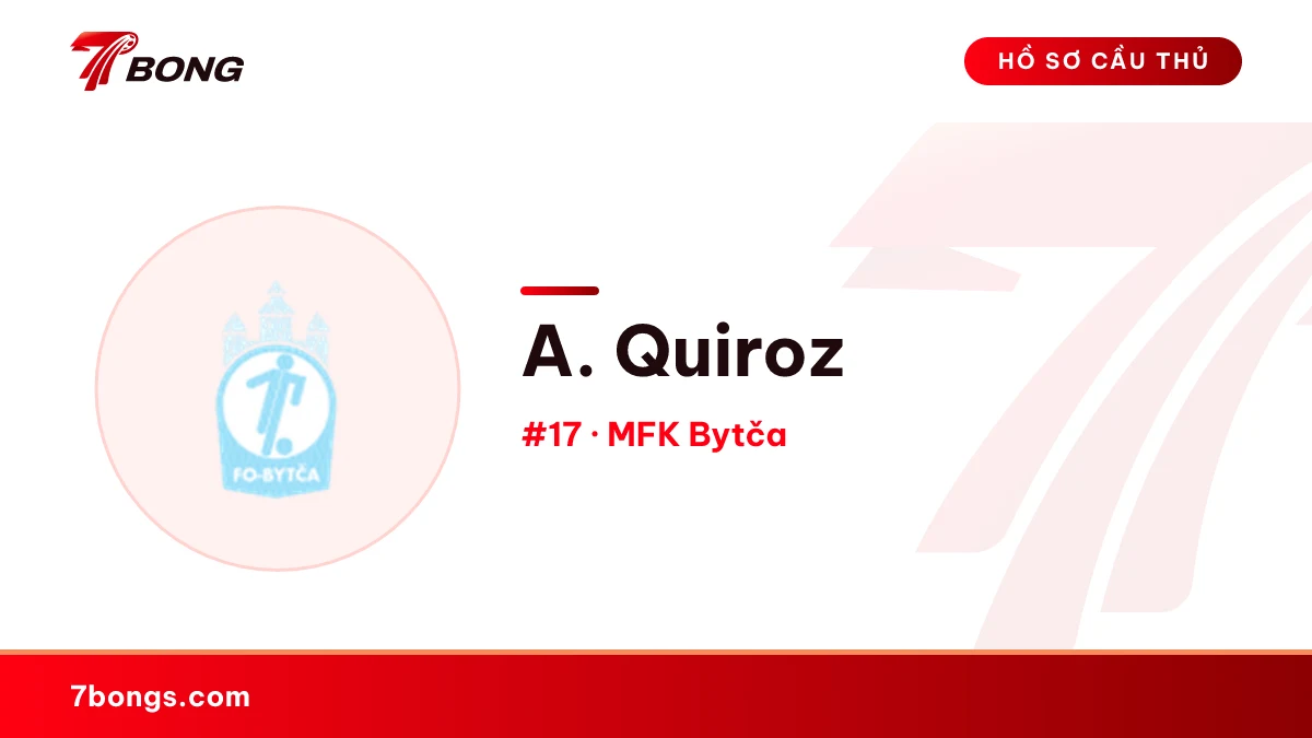 A. Quiroz — MFK Bytča