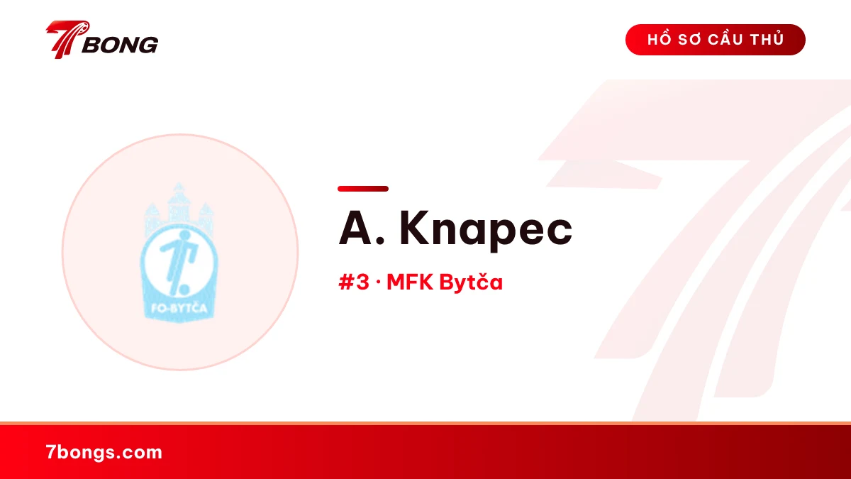 A. Knapec — MFK Bytča