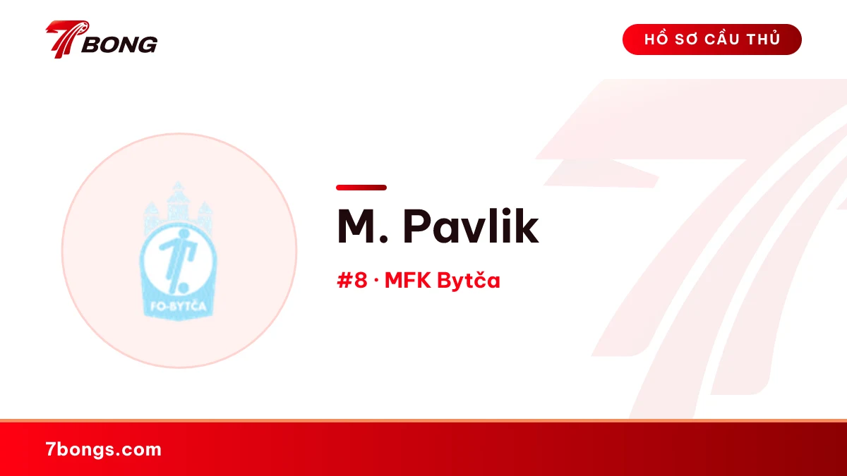 M. Pavlik — MFK Bytča