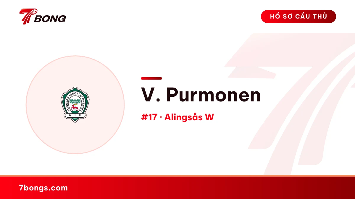V. Purmonen — Alingsås W