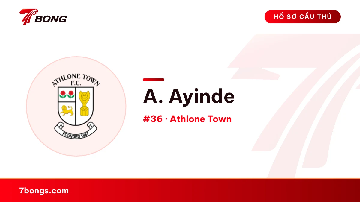 A. Ayinde — Athlone Town