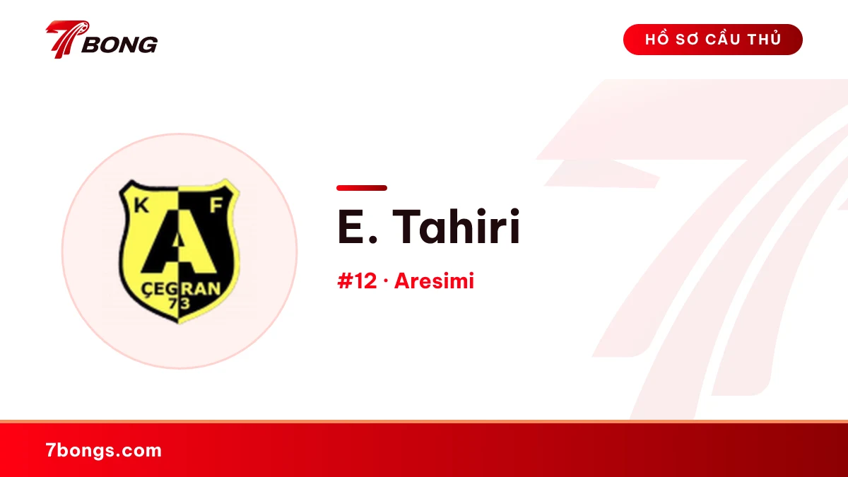 E. Tahiri — Aresimi