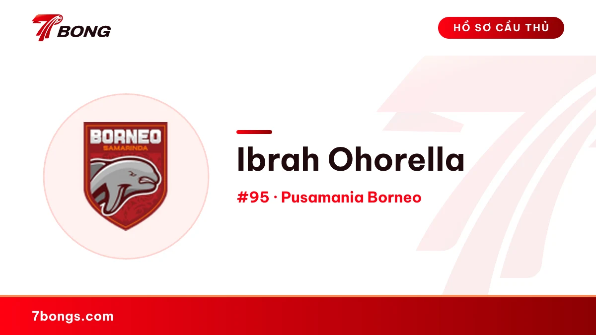 Ibrah Ohorella — Pusamania Borneo