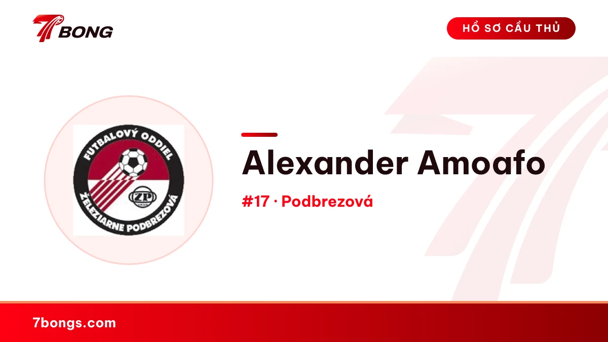Alexander Amoafo — Podbrezová