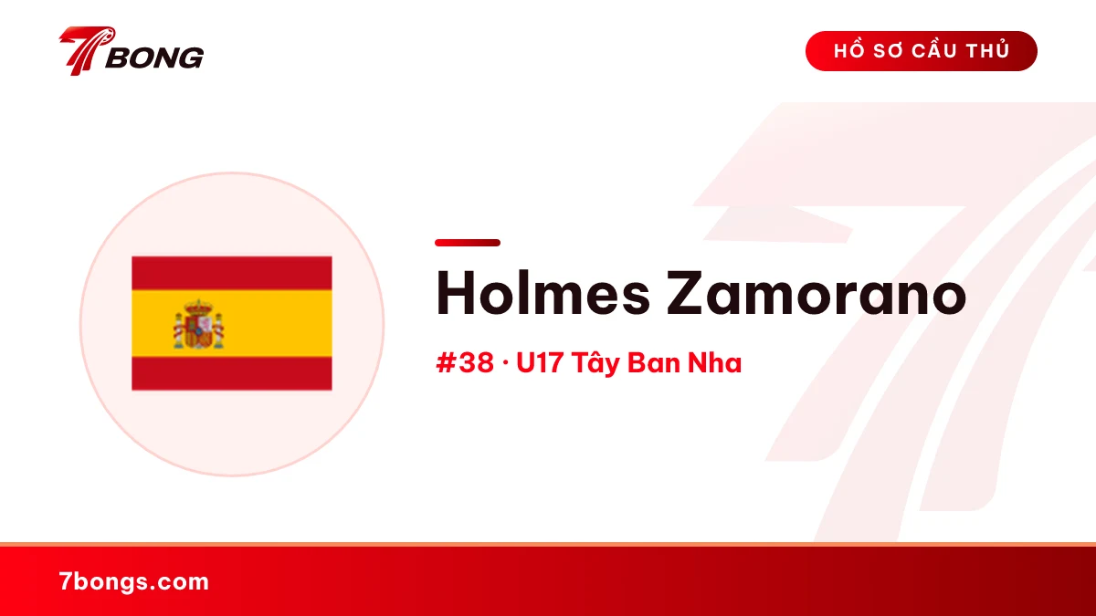 Holmes Zamorano — U17 Tây Ban Nha
