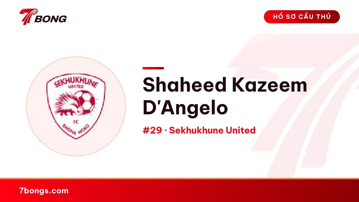 Shaheed Kazeem D'Angelo — Sekhukhune United