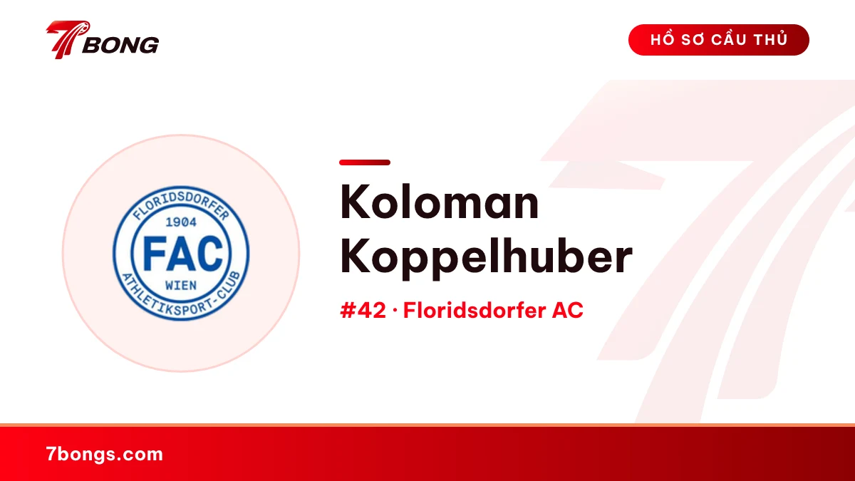 Koloman Koppelhuber — Floridsdorfer AC