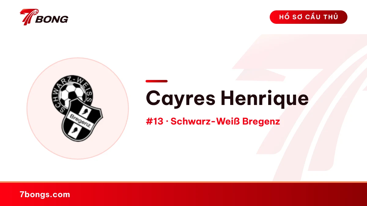 Cayres Henrique — Schwarz-Weiß Bregenz