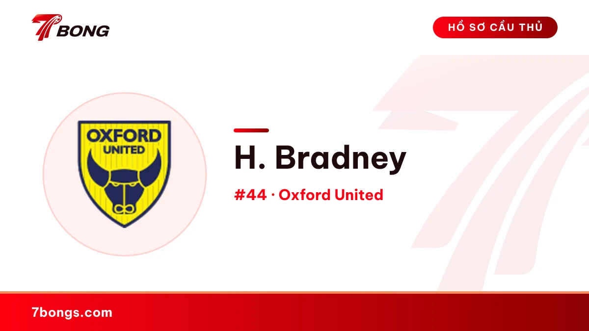 H. Bradney — Oxford United