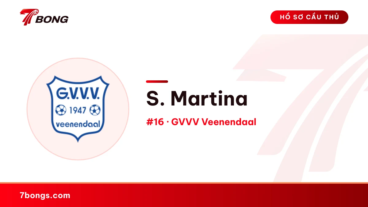 S. Martina — GVVV Veenendaal