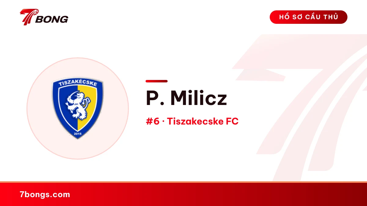 P. Milicz — Tiszakecske FC