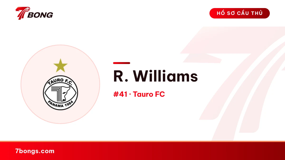 R. Williams — Tauro FC