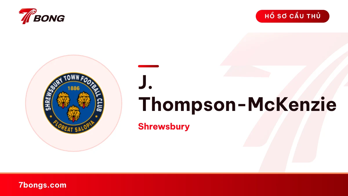J. Thompson-McKenzie — Shrewsbury