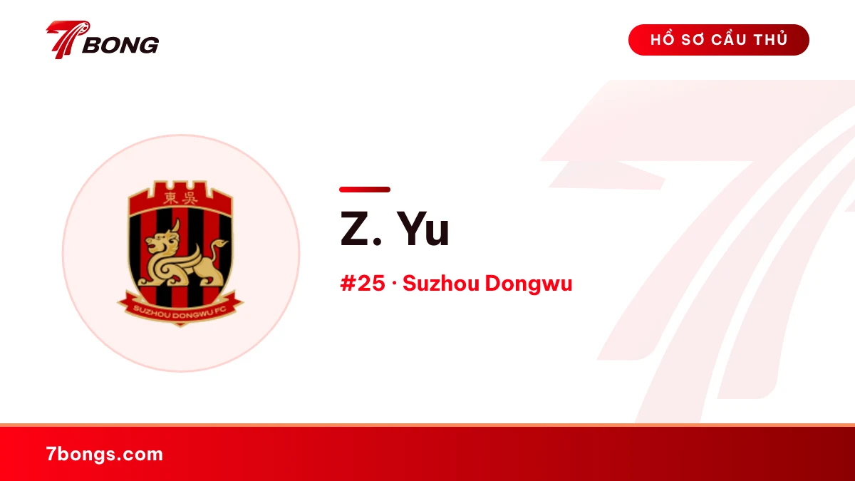 Z. Yu — Suzhou Dongwu