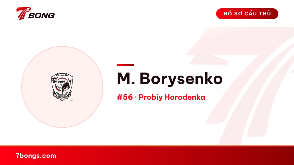 M. Borysenko — Probiy Horodenka