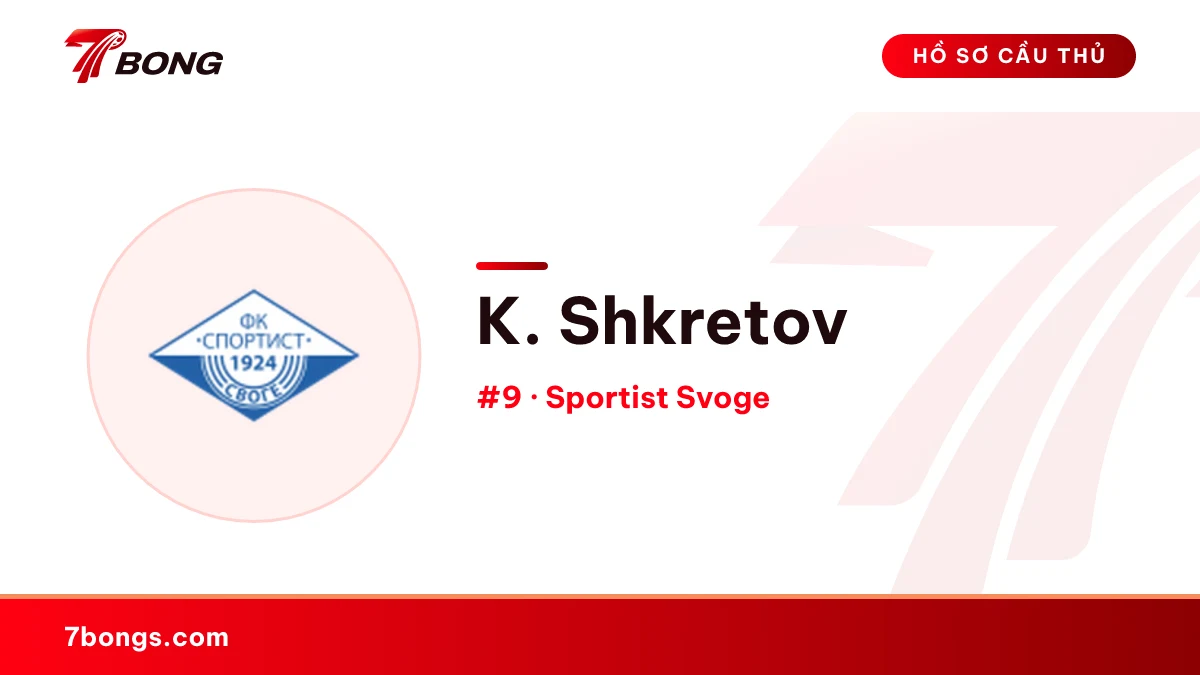 K. Shkretov — Sportist Svoge