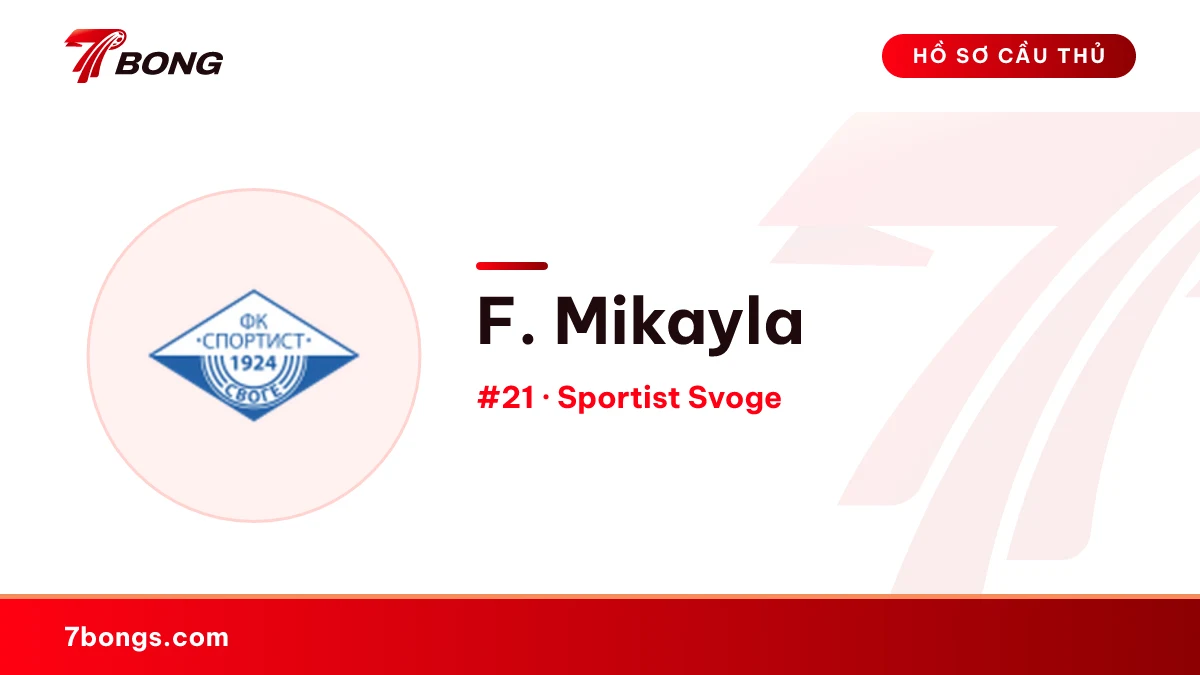 F. Mikayla — Sportist Svoge