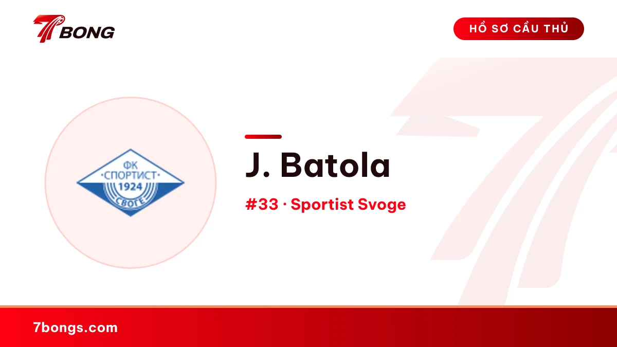 J. Batola — Sportist Svoge