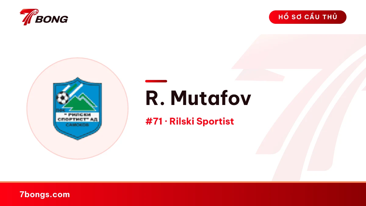 R. Mutafov — Rilski Sportist