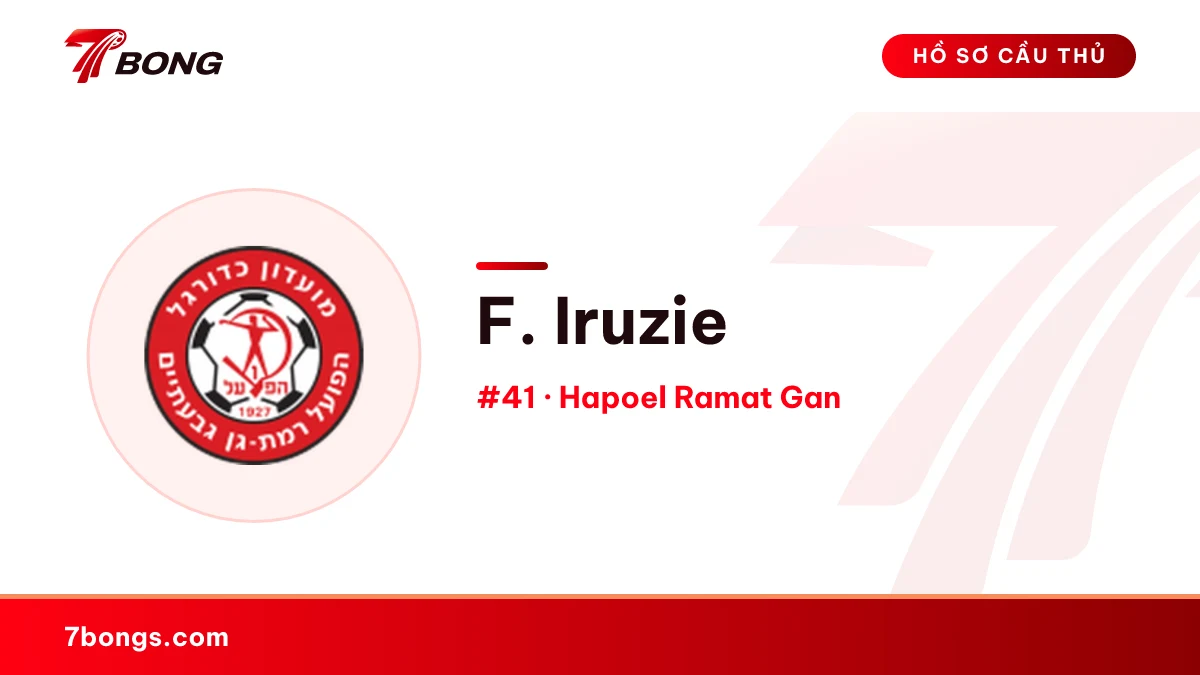 F. Iruzie — Hapoel Ramat Gan