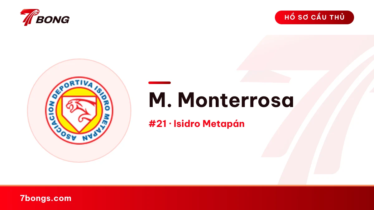 M. Monterrosa — Isidro Metapán