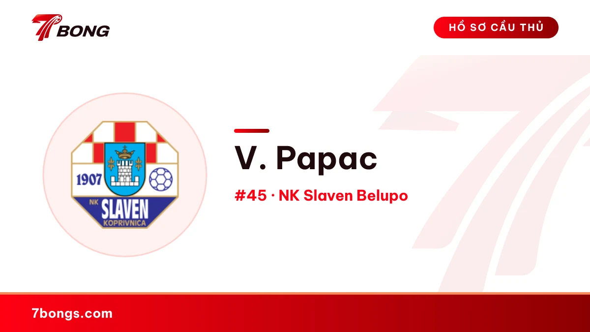 V. Papac — NK Slaven Belupo
