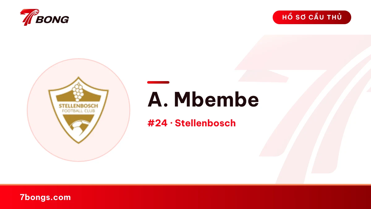 A. Mbembe — Stellenbosch