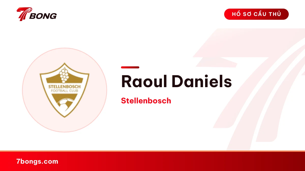 Raoul Daniels — Stellenbosch