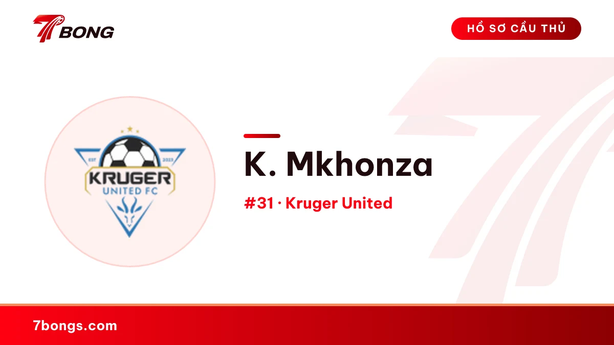 K. Mkhonza — Kruger United