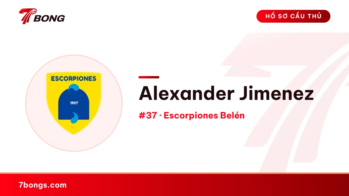 Alexander Jimenez — Escorpiones Belén