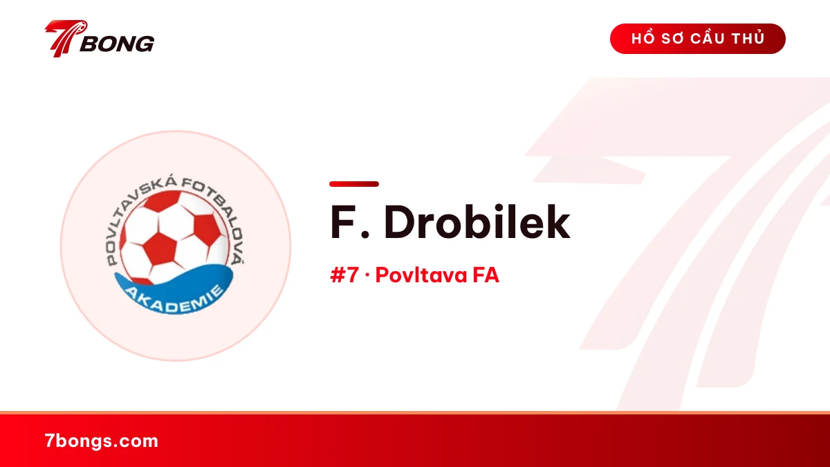 F. Drobilek — Povltava FA