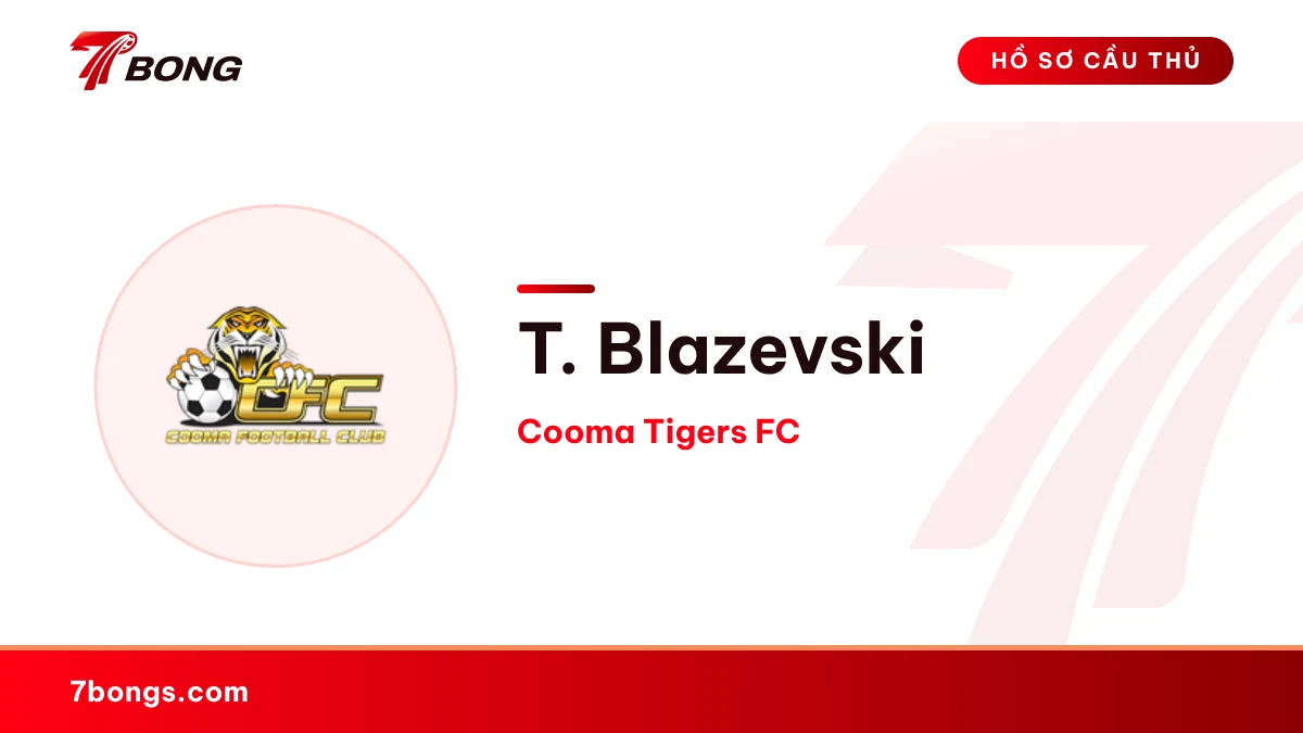 T. Blazevski — Cooma Tigers FC