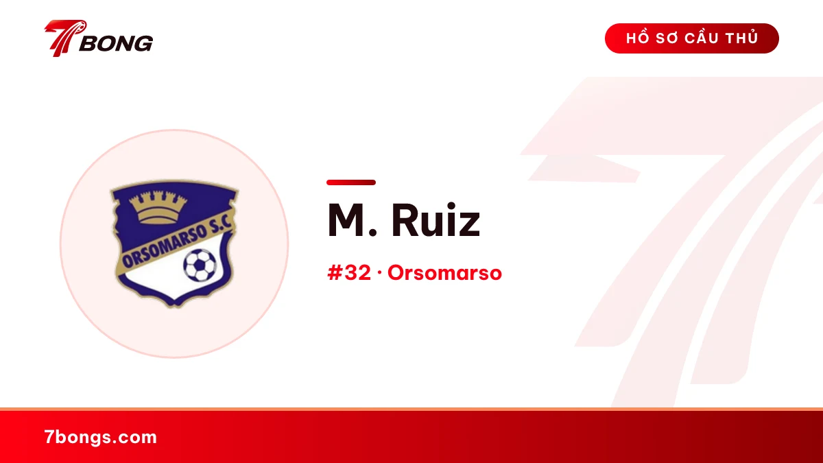 M. Ruiz — Orsomarso