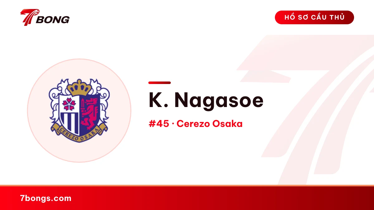 K. Nagasoe — Cerezo Osaka