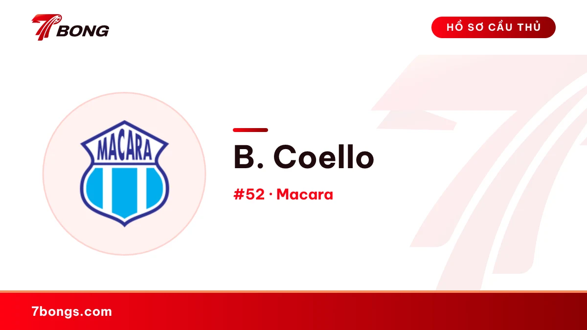 B. Coello — Macara