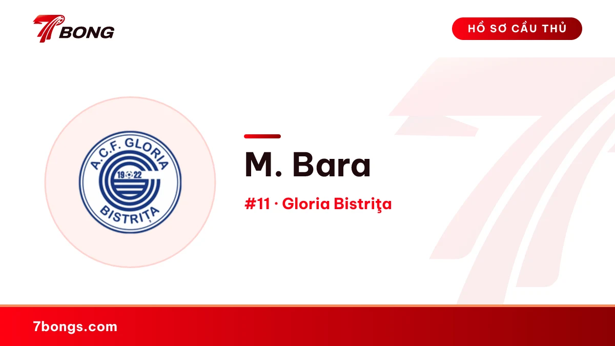 M. Bara — Gloria Bistriţa