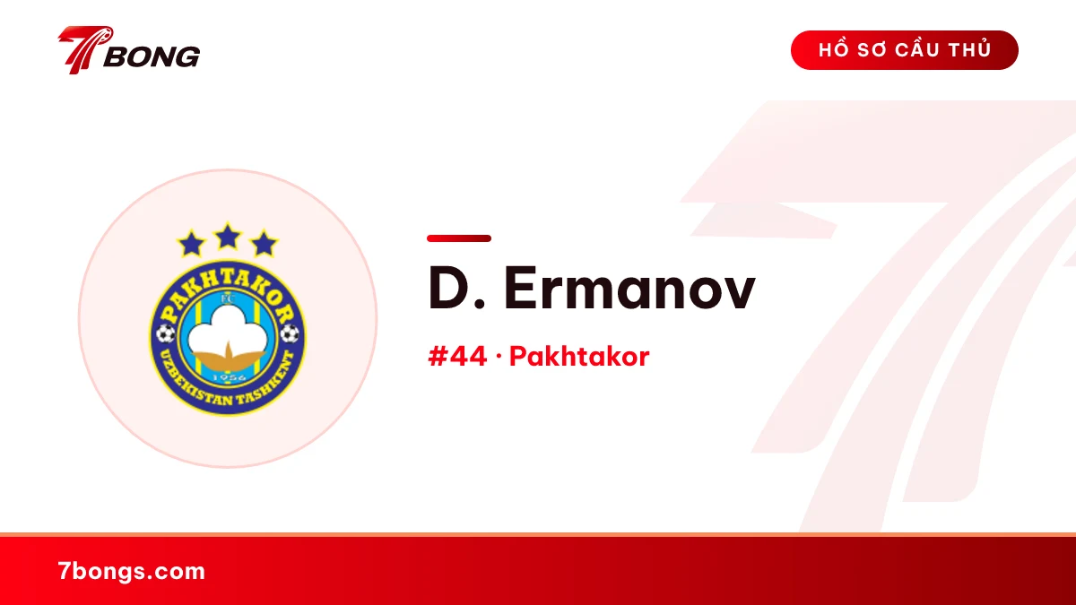 D. Ermanov — Pakhtakor
