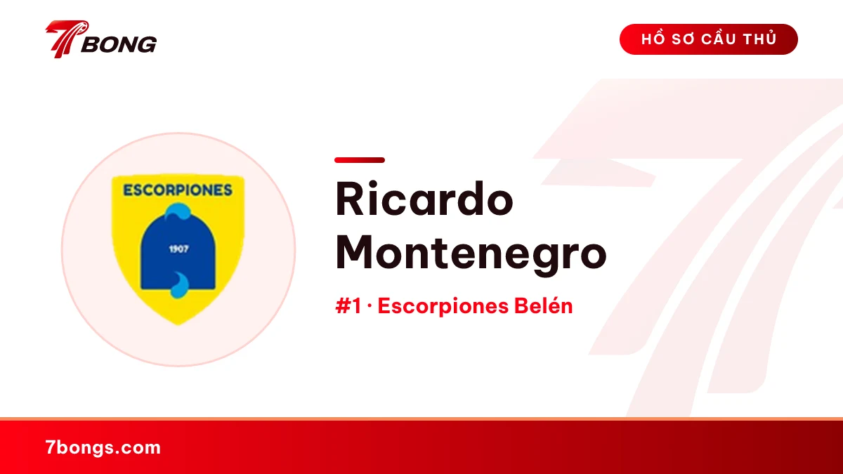 Ricardo Montenegro — Escorpiones Belén