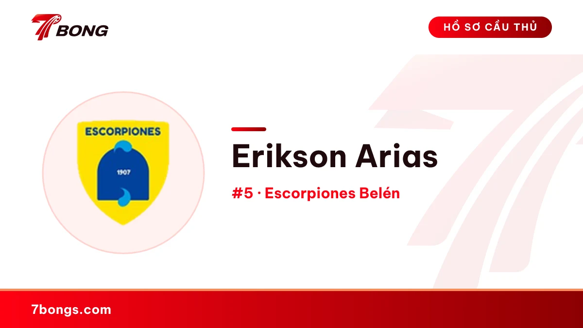 Erikson Arias — Escorpiones Belén