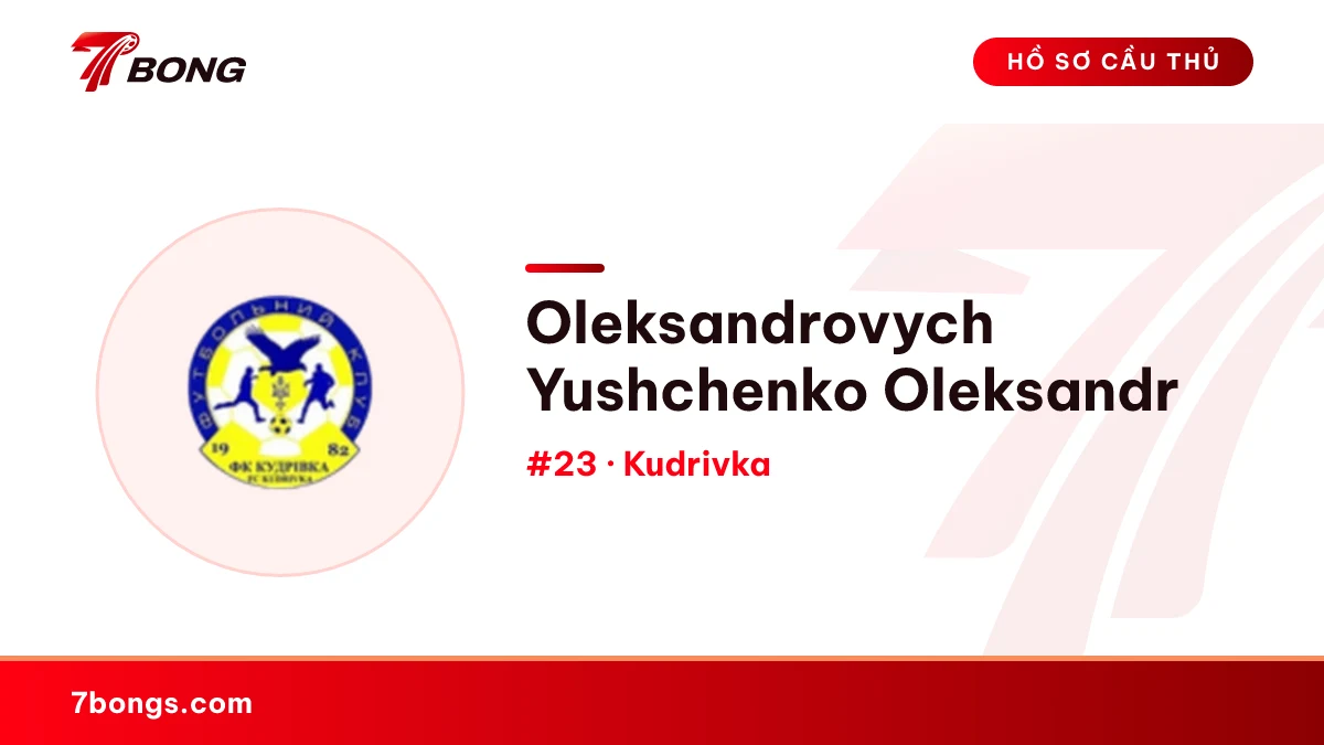 Oleksandrovych Yushchenko Oleksandr — Kudrivka