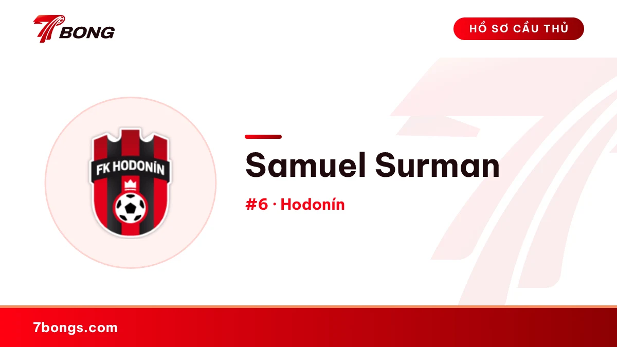 Samuel Surman — Hodonín