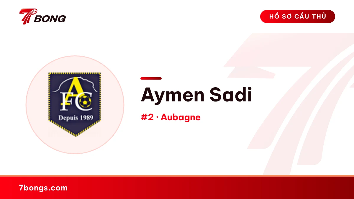 Aymen Sadi — Aubagne