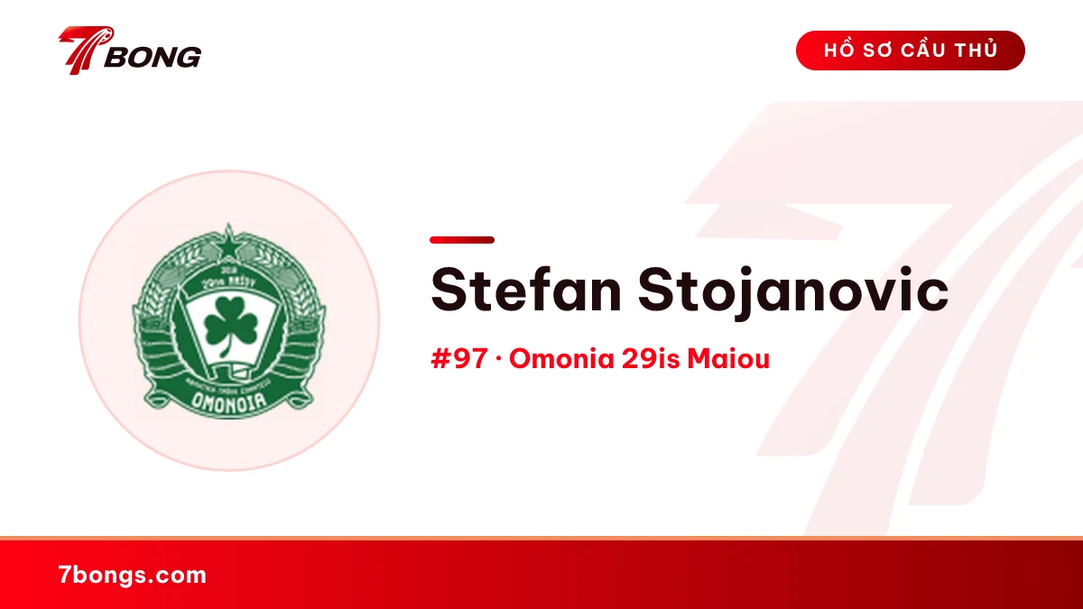 Stefan Stojanovic — Omonia 29is Maiou