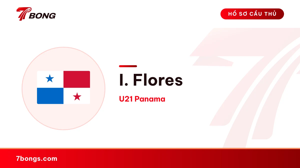 I. Flores — U21 Panama