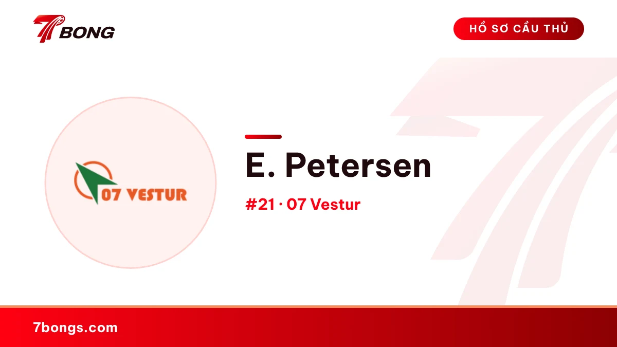 E. Petersen — 07 Vestur