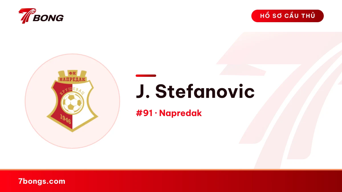 J. Stefanovic — Napredak