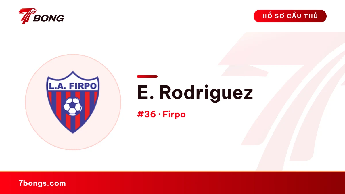 E. Rodriguez — Firpo